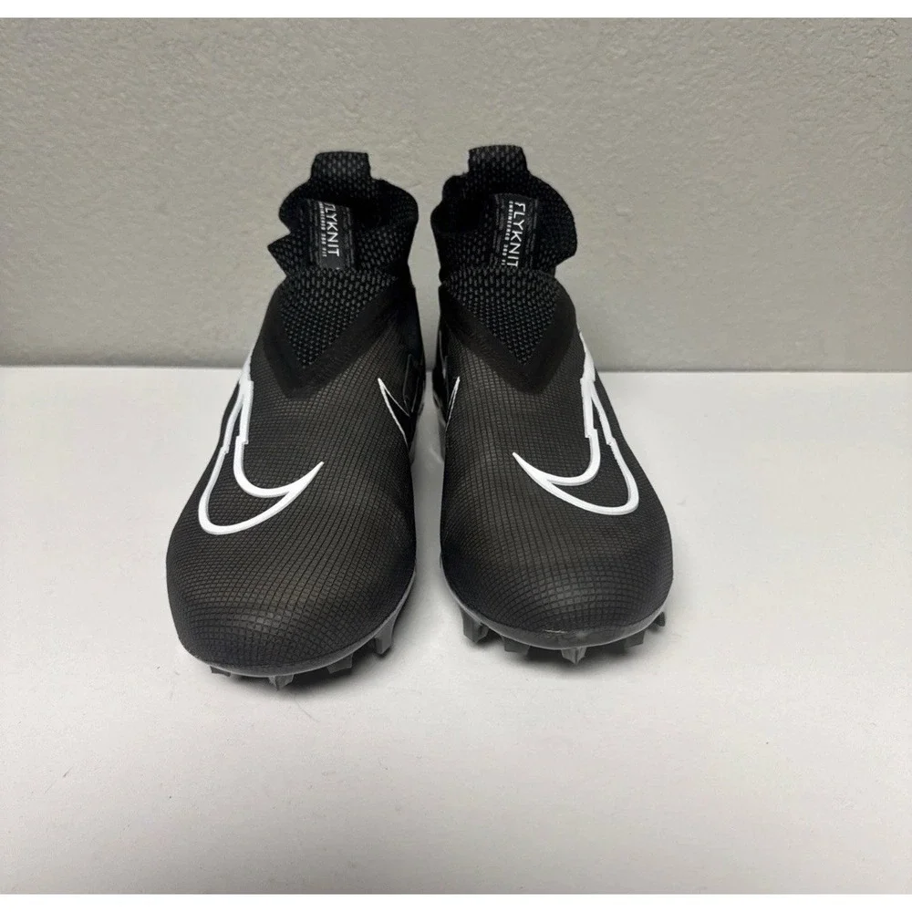 Nike Alpha Menace Elite 3 Mens 8.5 Black Football Cleats CT6648-010 New